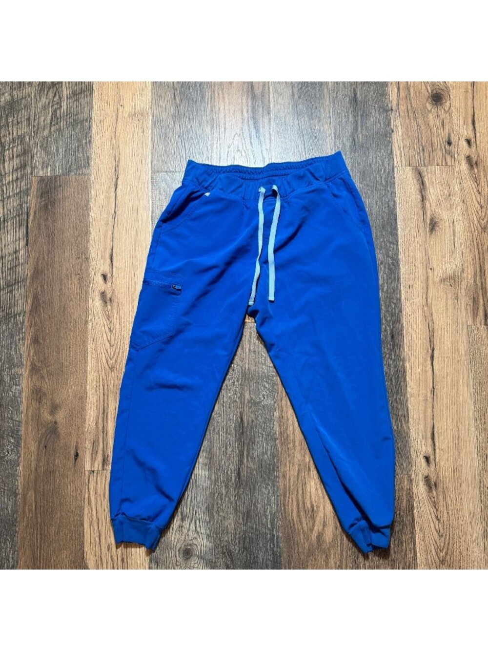 FIGS Zamora Jogger Scrub Pants Royal Blue Size XL